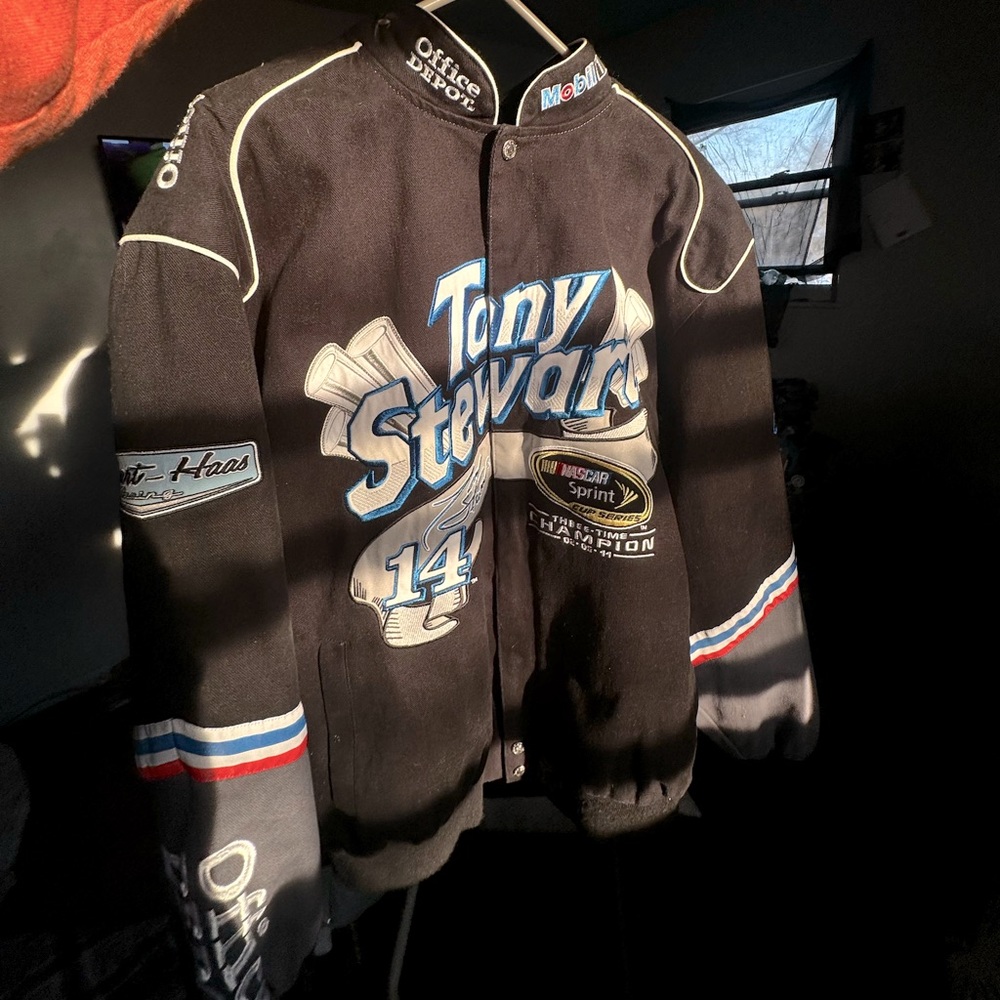 tony steward chpionship 2011 nascar jacket